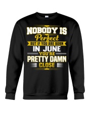 june nobody is perfect Crewneck Sweatshirt thumbnail