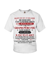 d'un grand pere fou aout Youth T-Shirt front
