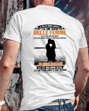 Elle Est Nee En 8 Classic T-Shirt lifestyle-mens-crewneck-back-2