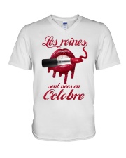 octobre les reinees V-Neck T-Shirt thumbnail