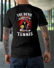 i whisper back bring tennis Classic T-Shirt lifestyle-mens-crewneck-back-3