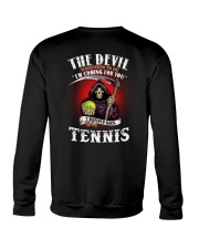 i whisper back bring tennis Crewneck Sweatshirt thumbnail