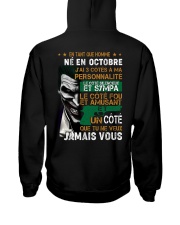 en tant que homme octobre Hooded Sweatshirt back
