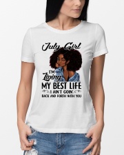 july my best life Ladies T-Shirt lifestyle-women-crewneck-front-10