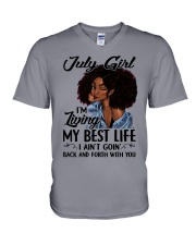 july my best life V-Neck T-Shirt thumbnail
