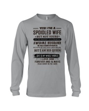 yes i'm a spoiled wife march Long Sleeve Tee thumbnail