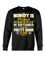 september nobody is perfect Crewneck Sweatshirt thumbnail