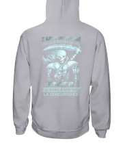 novembre skull enfer Hooded Sweatshirt thumbnail