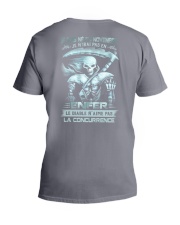 novembre skull enfer V-Neck T-Shirt thumbnail