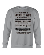 yes i'm a spoiled wife juiy Crewneck Sweatshirt thumbnail