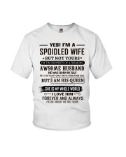 yes i'm a spoiled wife juiy Youth T-Shirt thumbnail