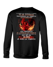 je suis la tempete juin Crewneck Sweatshirt thumbnail