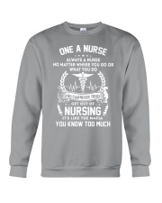 one a nurse Crewneck Sweatshirt thumbnail