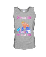 february girl Unisex Tank thumbnail