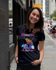 february girl Ladies T-Shirt lifestyle-women-crewneck-front-5
