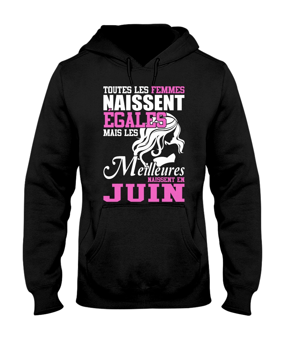 juin toutes-les-femmes Hooded Sweatshirt