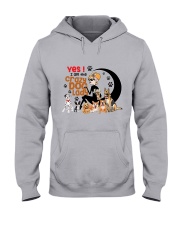 crazy dog Hooded Sweatshirt thumbnail