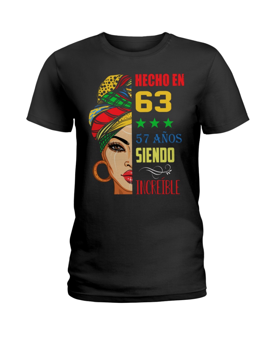 Hecho En 63 Ladies T-Shirt