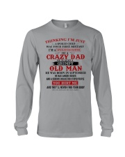 crazy dad born in september Long Sleeve Tee thumbnail