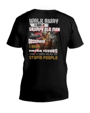 oldman dec V-Neck T-Shirt thumbnail