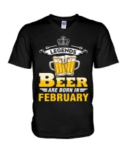 beer2 V-Neck T-Shirt thumbnail