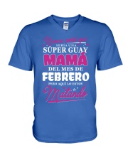 febrerol-mama V-Neck T-Shirt thumbnail