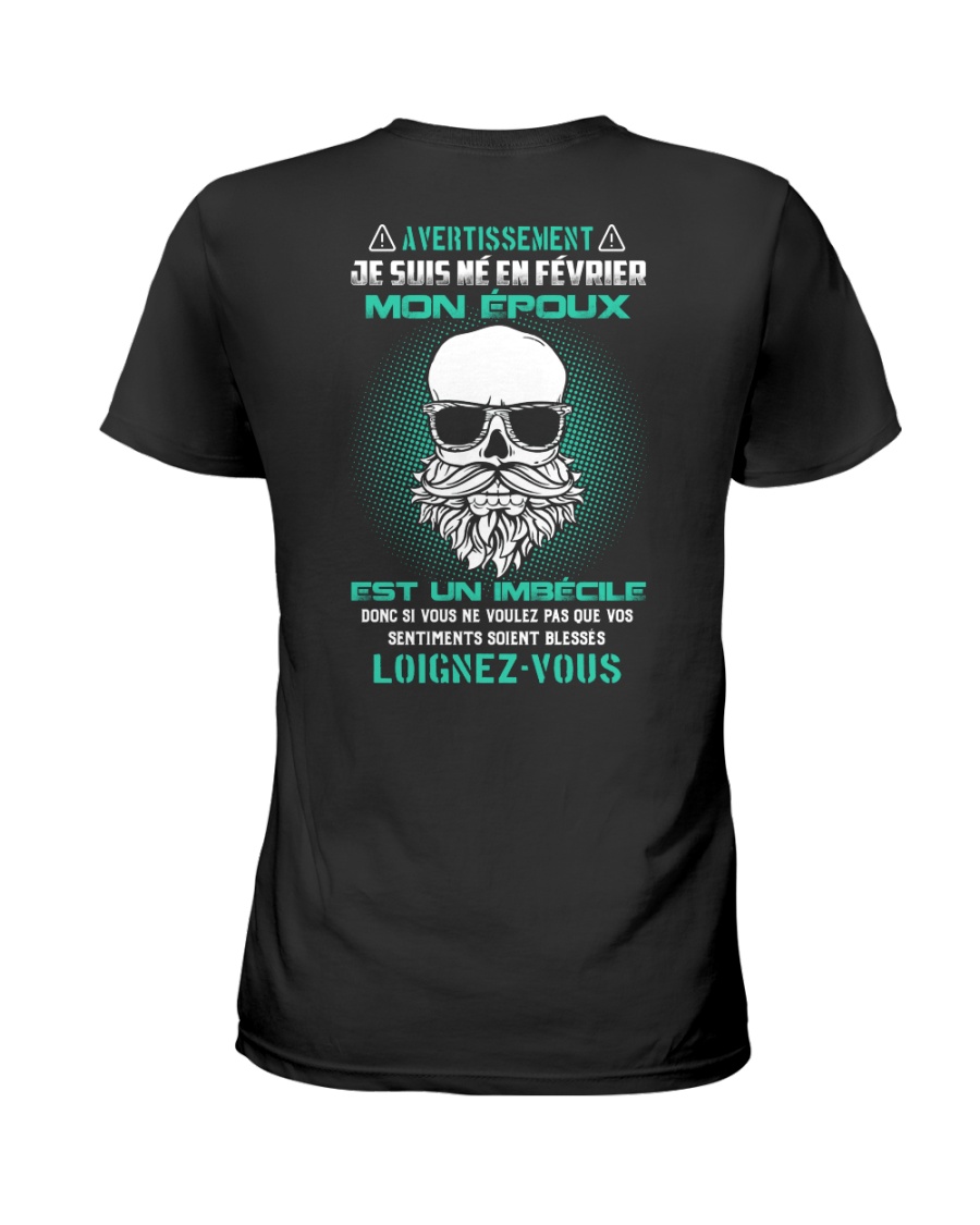 fevrier mon epoux Ladies T-Shirt