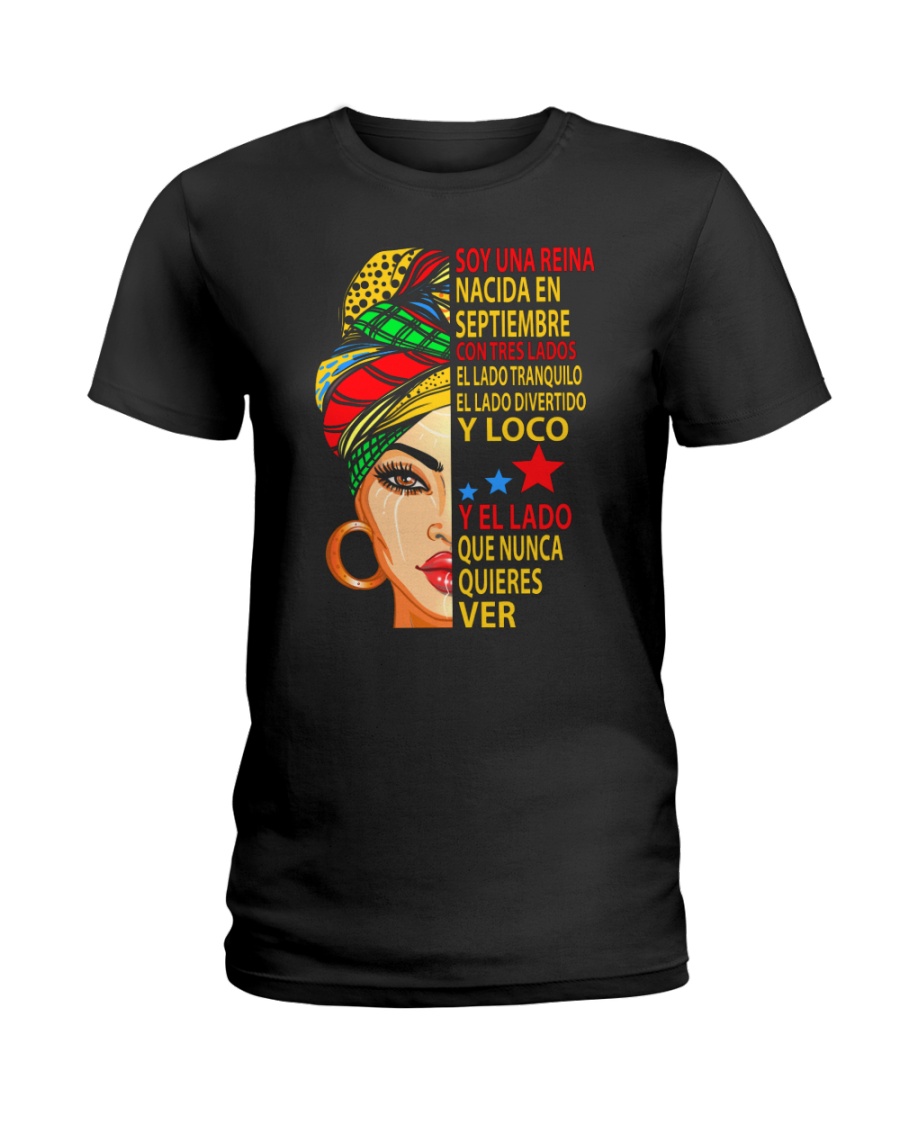 septiembre soy una reina Ladies T-Shirt
