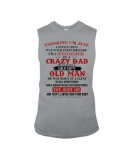 crazy dad born in august Sleeveless Tee thumbnail