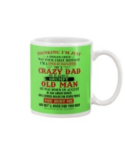 crazy dad born in august Mug thumbnail