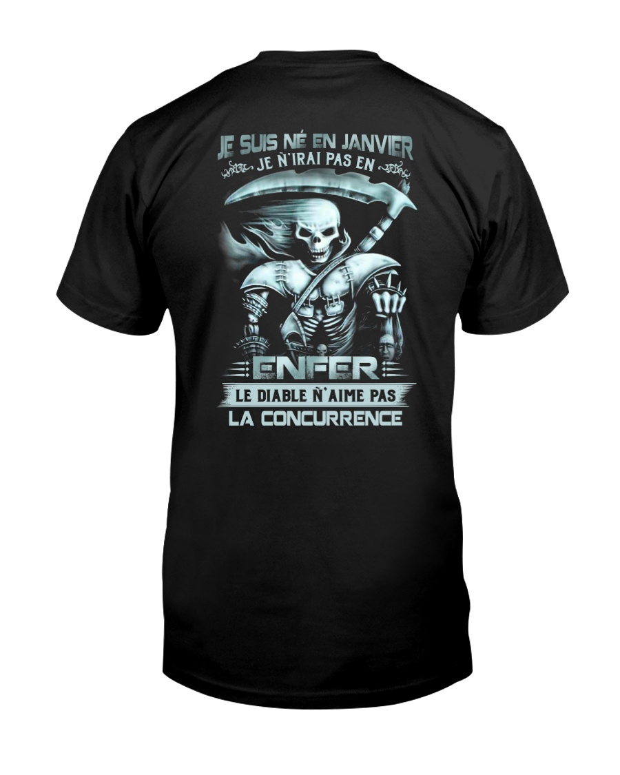 janvier skull enfer Classic T-Shirt