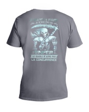 janvier skull enfer V-Neck T-Shirt thumbnail