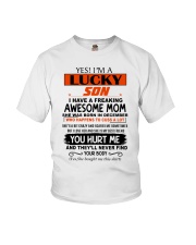 i have a freaking awsome mom december Youth T-Shirt thumbnail