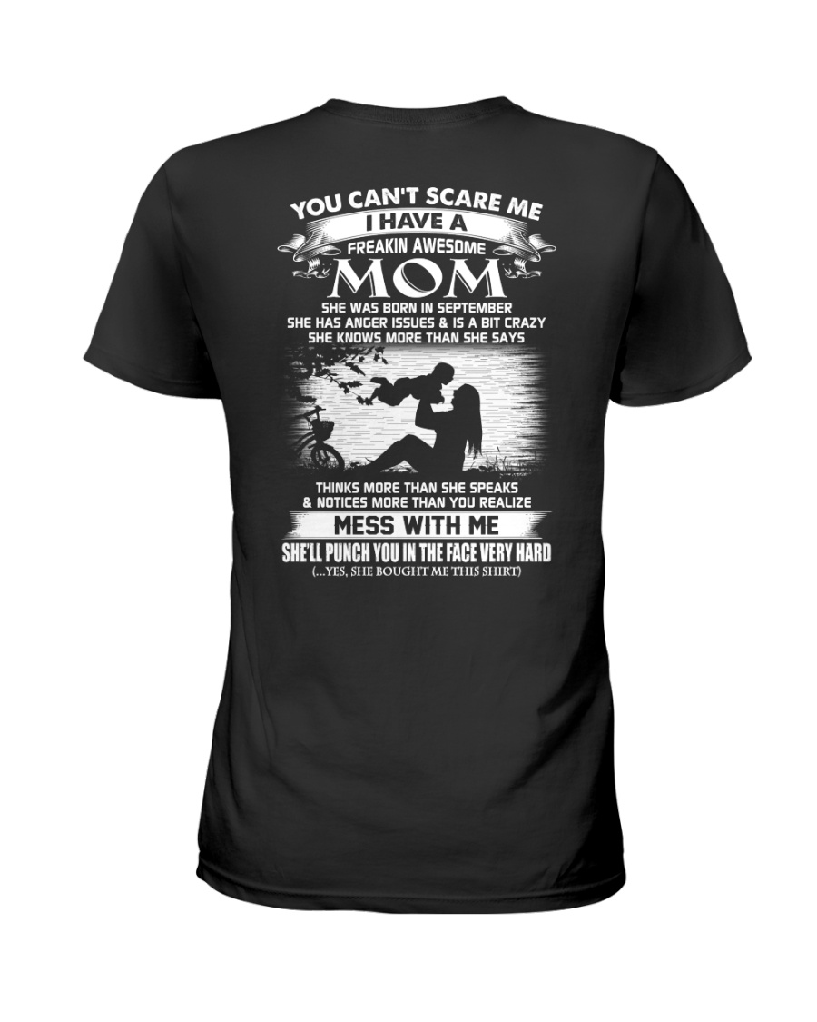 september awesome mom Ladies T-Shirt