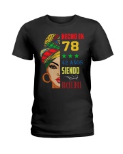 Hecho En 78 Ladies T-Shirt front