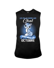 chat octobre Sleeveless Tee thumbnail
