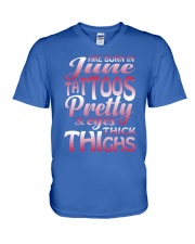 6-tattoo-betty V-Neck T-Shirt thumbnail