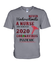 nurse V-Neck T-Shirt thumbnail