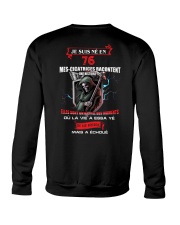 je suis ne en 76 Crewneck Sweatshirt thumbnail