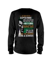 mes cicatrices racontent une histoire septembre Long Sleeve Tee thumbnail