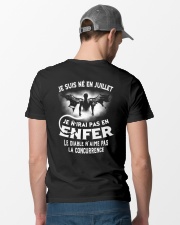 juillet enfer Classic T-Shirt lifestyle-mens-crewneck-back-6
