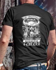 febrero nunca Classic T-Shirt lifestyle-mens-crewneck-back-2