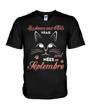 nees septembre V-Neck T-Shirt thumbnail