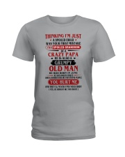 crazy dad born in june Ladies T-Shirt thumbnail