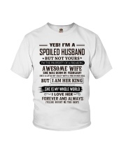 yes i'm a spoiled husband february Youth T-Shirt thumbnail