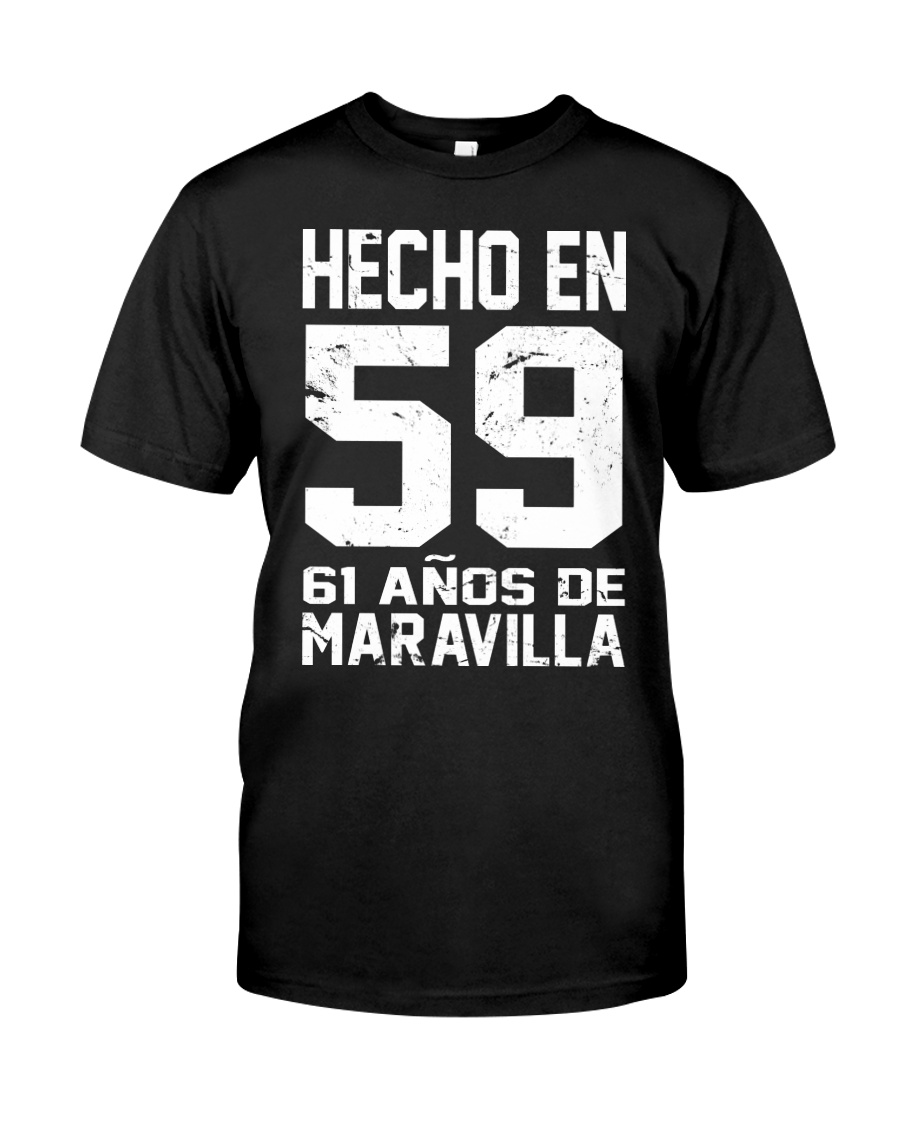 Picture of Hecho En 1959 61 Anos De Maravilla Black