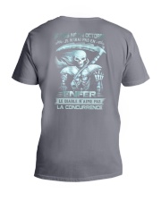 octobre skull enfer V-Neck T-Shirt thumbnail