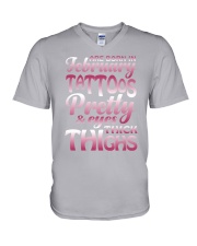 2-tattoo-betty V-Neck T-Shirt thumbnail
