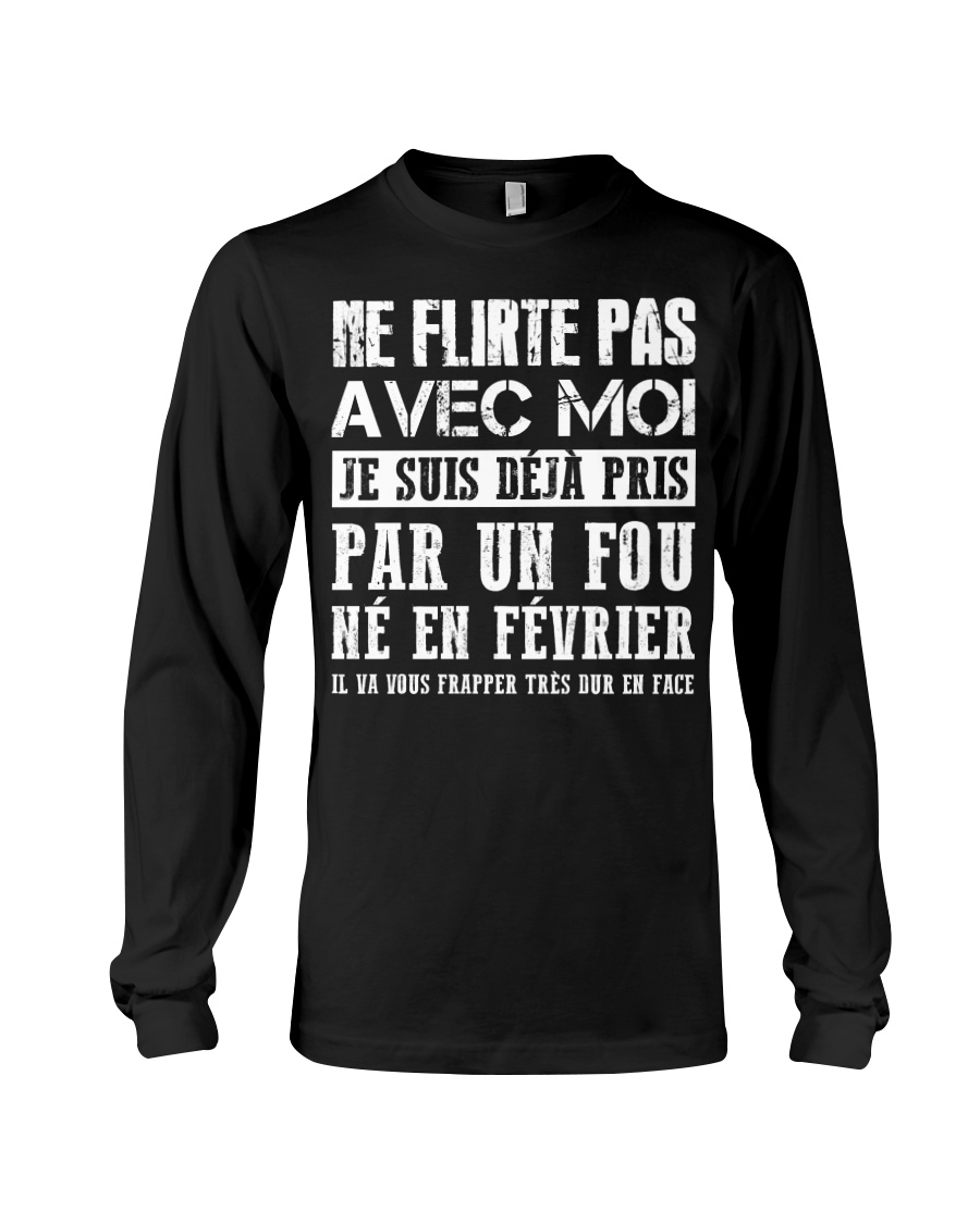 fevrier avec moi Long Sleeve Tee