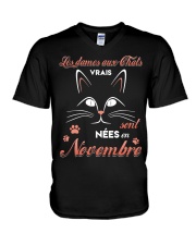 nees novenbre V-Neck T-Shirt thumbnail